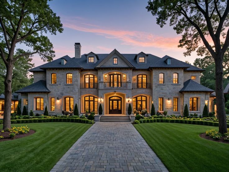Grand Chateau at Sunset, Morganville, NJ 🌅🏰